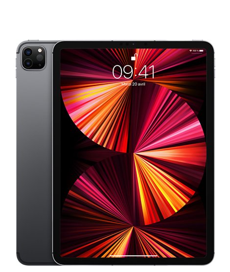 iPad Pro 12,9 pouces (5e génération) 128 Gb cellulaire - Techno Info