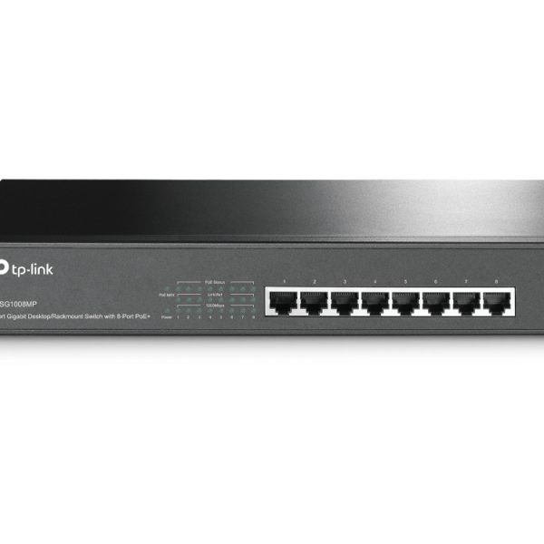 Tp-Link TL-SG1008MP Switch de bureau rackable 8 ports Gigabit PoE+