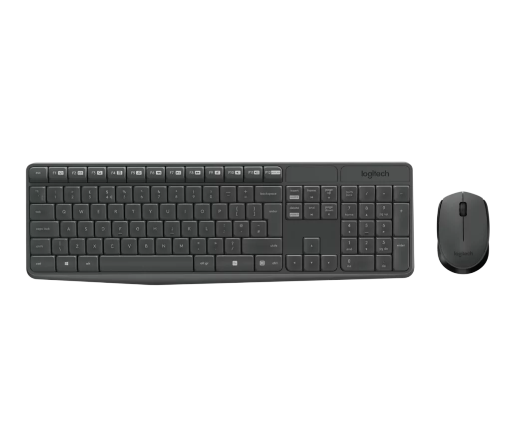 Logitech Clavier et souris sans fil Logitech MK235