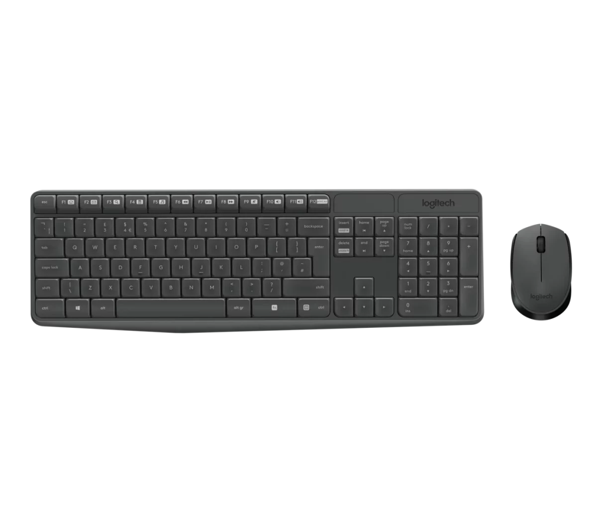 Logitech Clavier et souris sans fil Logitech MK235