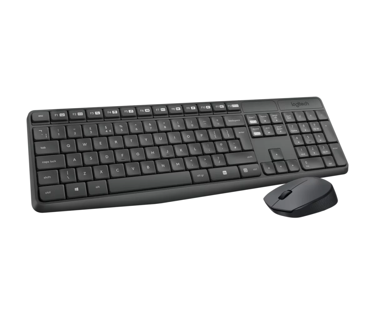 Logitech Clavier et souris sans fil Logitech MK235