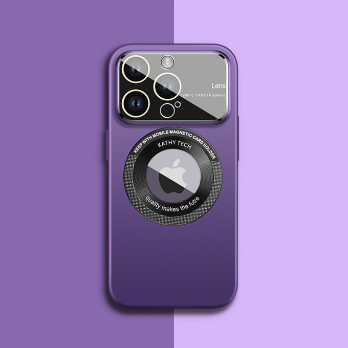 Coque MagSafe matte avec Lens Protector iPhone