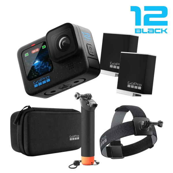 Gopro Black12 bundle avec accessoires