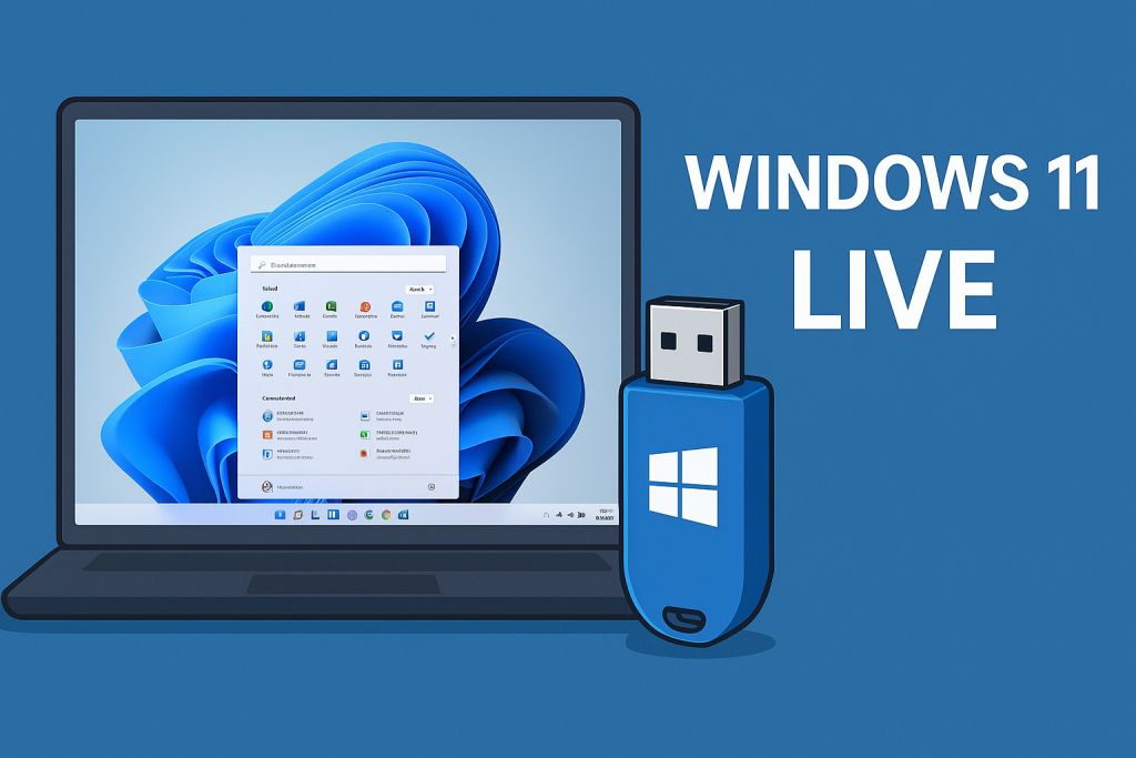 Comment installer Windows 11 « Live » sur une clé USB
