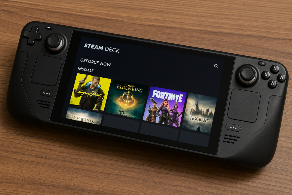 GeForce Now sur Steam Deck