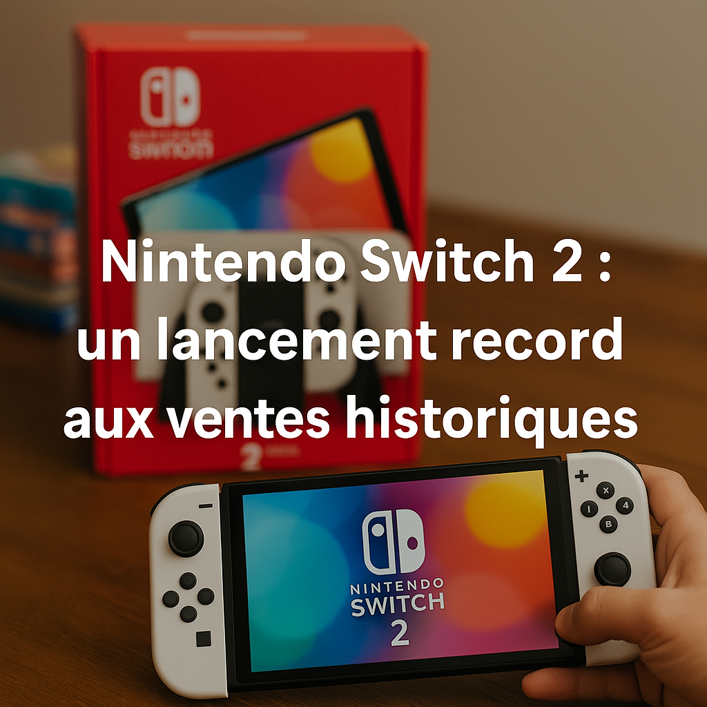 Nintendo Switch 2 un lancement record aux ventes historiques
