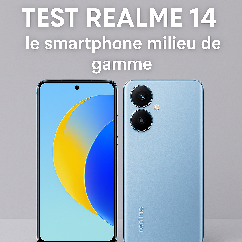 Realme 14 test complet du smartphone milieu de gamme 2025