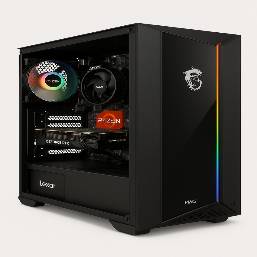 PC Gamer Maroc Ryzen 5 5500 RTX 3050 | Performance & Prix