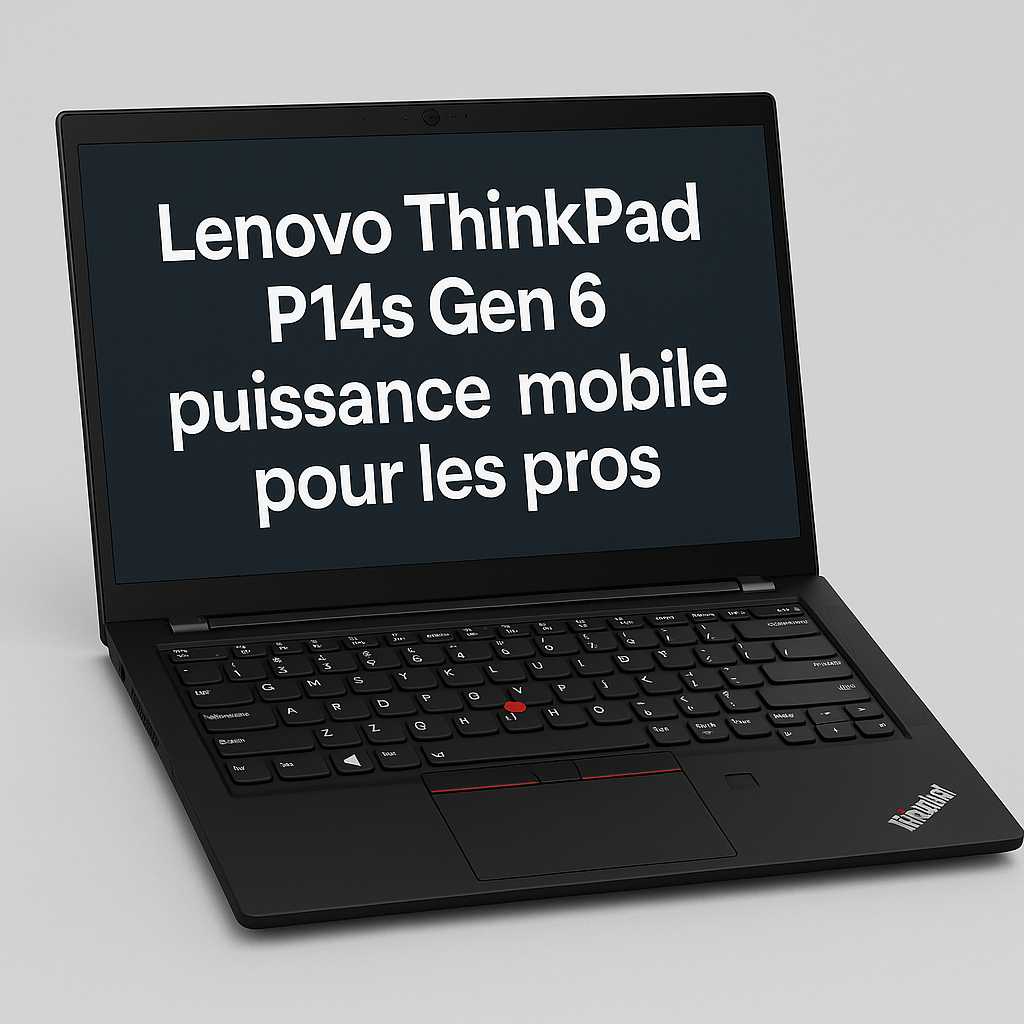 Lenovo ThinkPad P14s Gen 6 : puissance mobile pour les pros