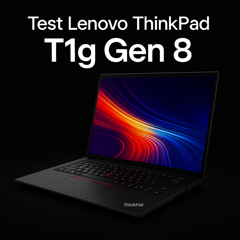 Lenovo ThinkPad T1g Gen 8 – test complet et avis 2025