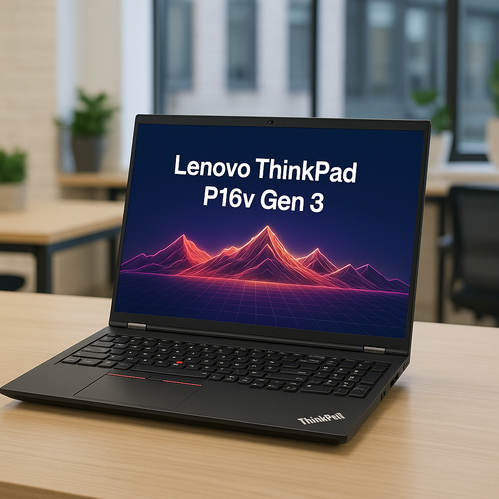 Lenovo ThinkPad P16v Gen 3 : puissance et fiabilité mobile