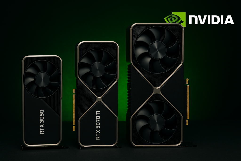 Top cartes graphiques Nvidia 2025 : meilleurs modèles GeForce