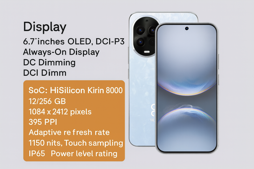 Huawei Nova 14 Lite : smartphone élégant, puissant et abordable 2025