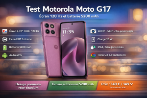 test Motorola Moto G17