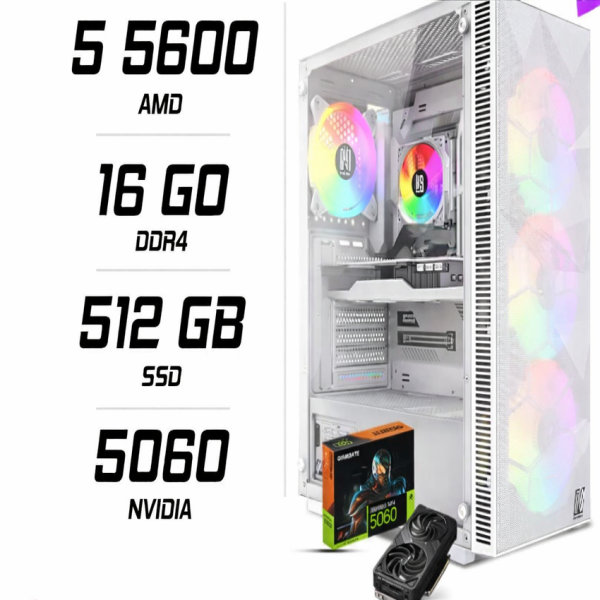 pc-gamer-ryzen-5-5600-rtx-5060-8g-pack-complet-au-maroc | Technoinfo