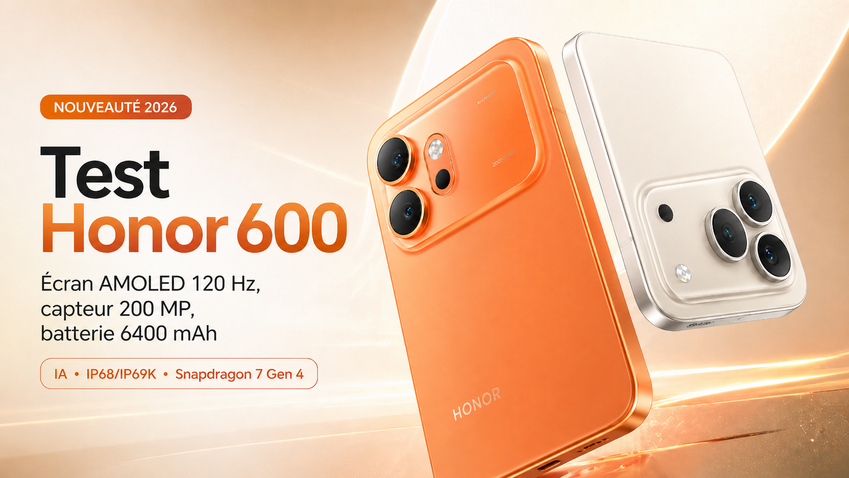 Honor 600 - un milieu de gamme puissant qui vise très haut