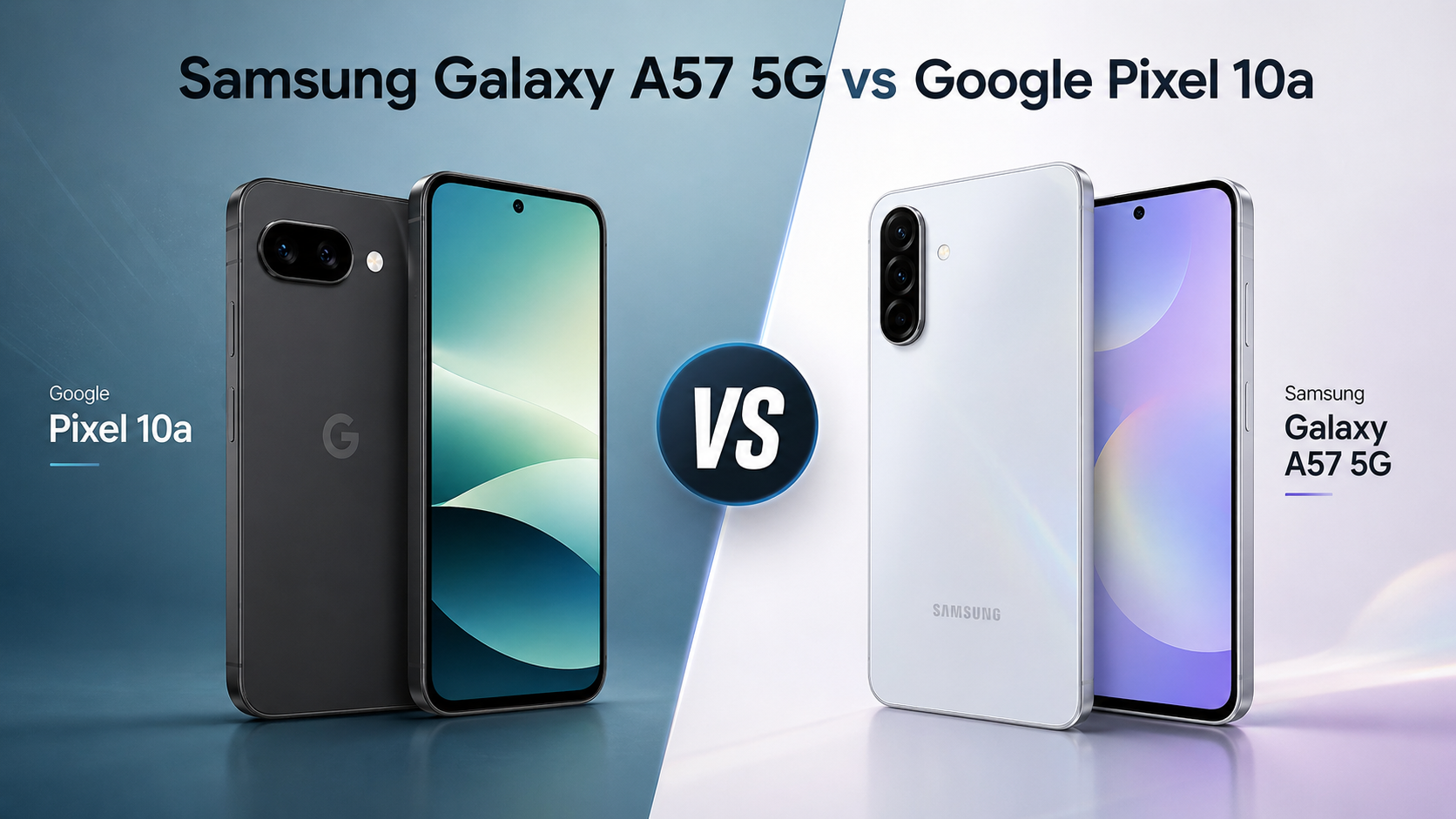 Samsung Galaxy A57 5G vs Pixel 10a - lequel acheter ?