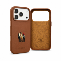 Coque iPhone 17 Pro Max Santa Barbara Polo Justan Marron Maroc | Technoinfo
