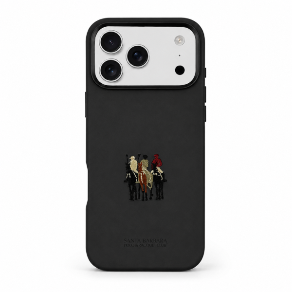 coque-iphone-17-pro-max-santa-barbara-polo-justan-noir-maroc