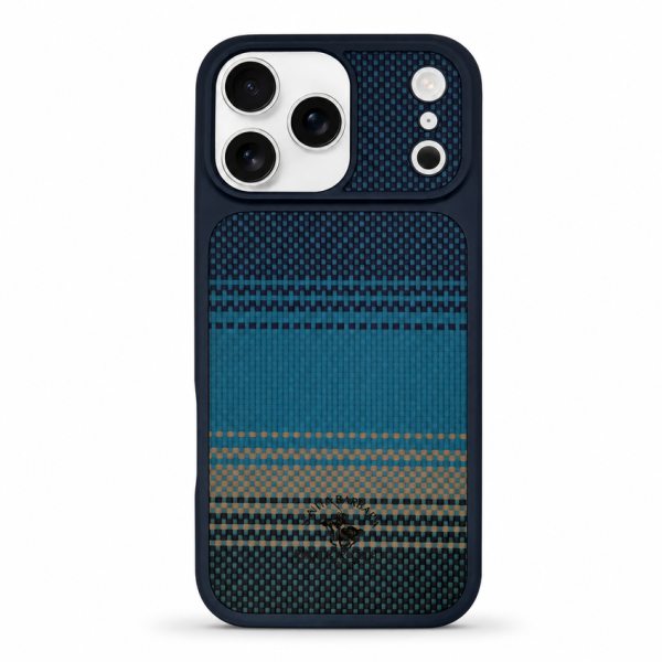 coque-iphone-17-pro-max-santa-barbara-polo-kyle-carbon-bleue-maroc