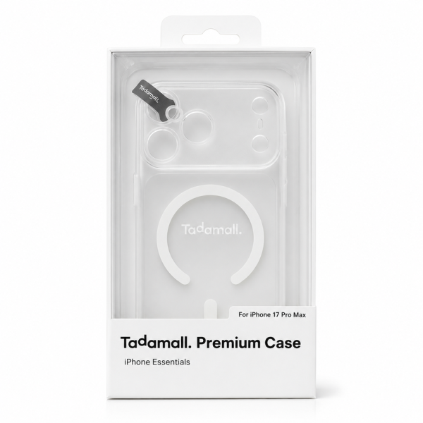 tadamall-coque-mate-transparente-magsafe-iphone-17-pro-max-transparent